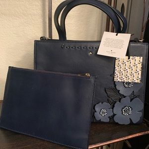 Kate spade Madison Sam anise blue crossbody alpine